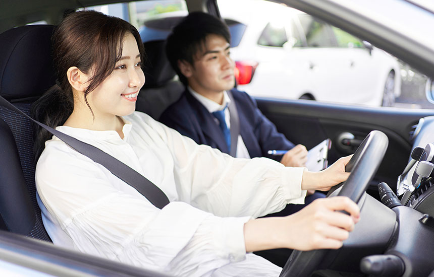 技能教習運転中（マイライセンス）